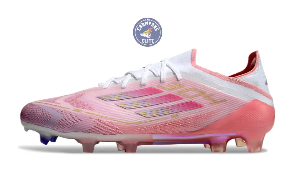 F50 Elite Lacets FG Lamine Yamal 304 - Rose clair/Purple Glow/Lite Pink ÉDITION LIMITÉE