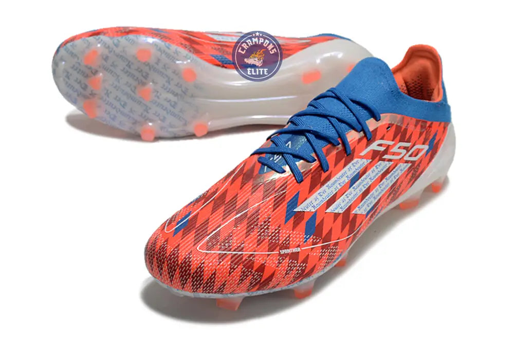 Image of F50 Elite Lacets FG Thomas Müller Raumdeuter - Rouge/Blanc/Bleu ÉDITION LIMITÉE
