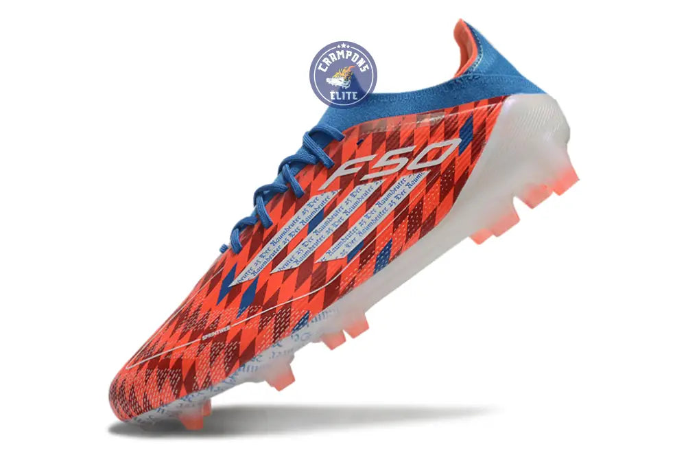 Image of F50 Elite Lacets FG Thomas Müller Raumdeuter - Rouge/Blanc/Bleu ÉDITION LIMITÉE