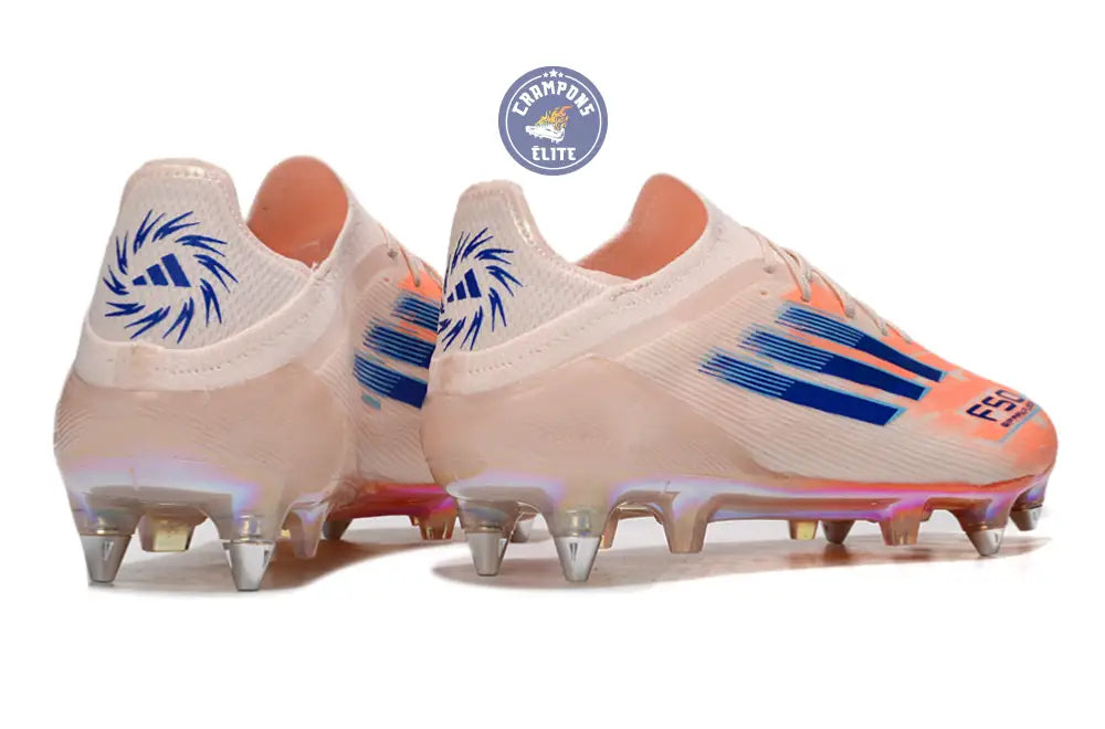 Image of F50 Elite Lacets SG - Beige/Orange/Bleu