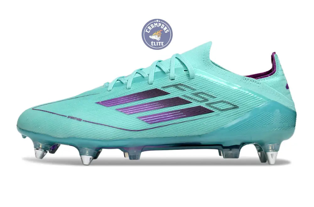 Image of F50 Elite Lacets SG - Bleu Turquoise/Violet