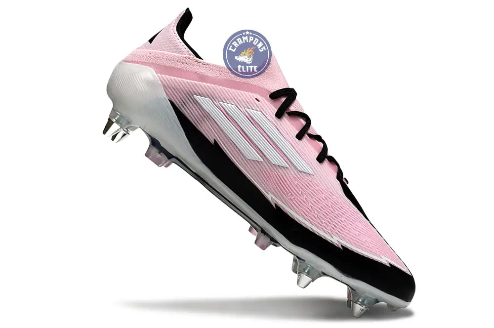F50 Elite Lacets SG - Rose/Blanc/Noir