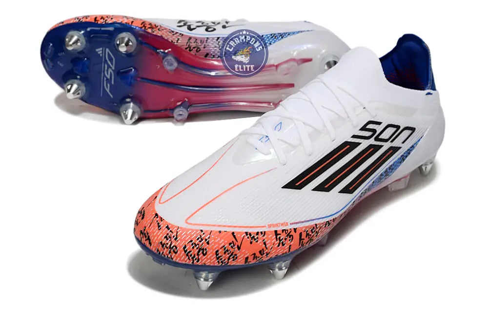 F50 Elite Lacets SG Son Heung-Min TAEGEUK7 - Blanc/Noir/Rouge ÉDITION LIMITÉE