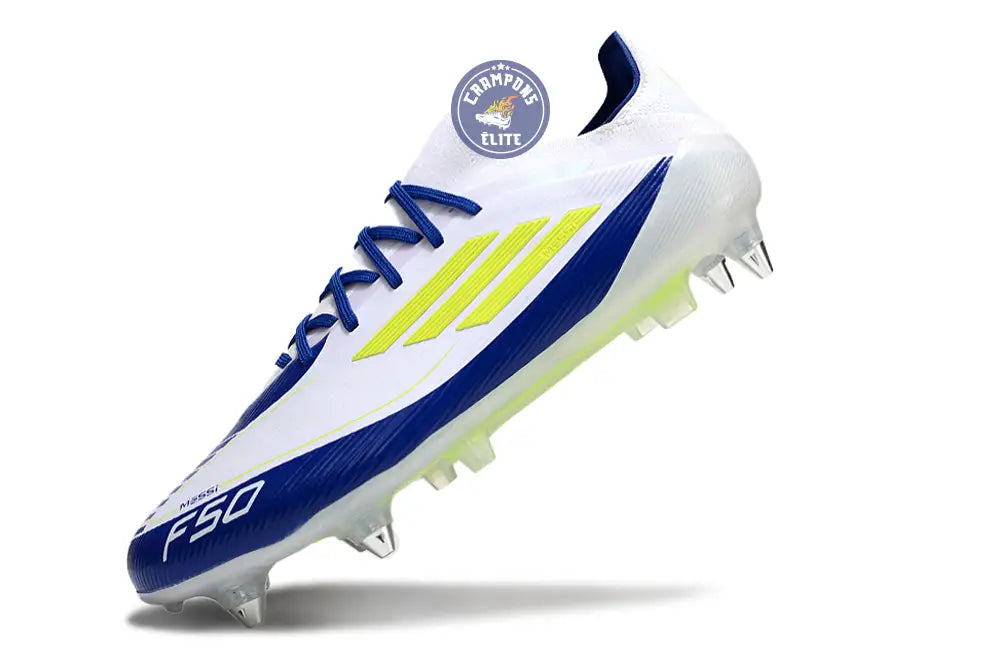 Image of F50 Elite SG - Blanc/Bleu/Jaune