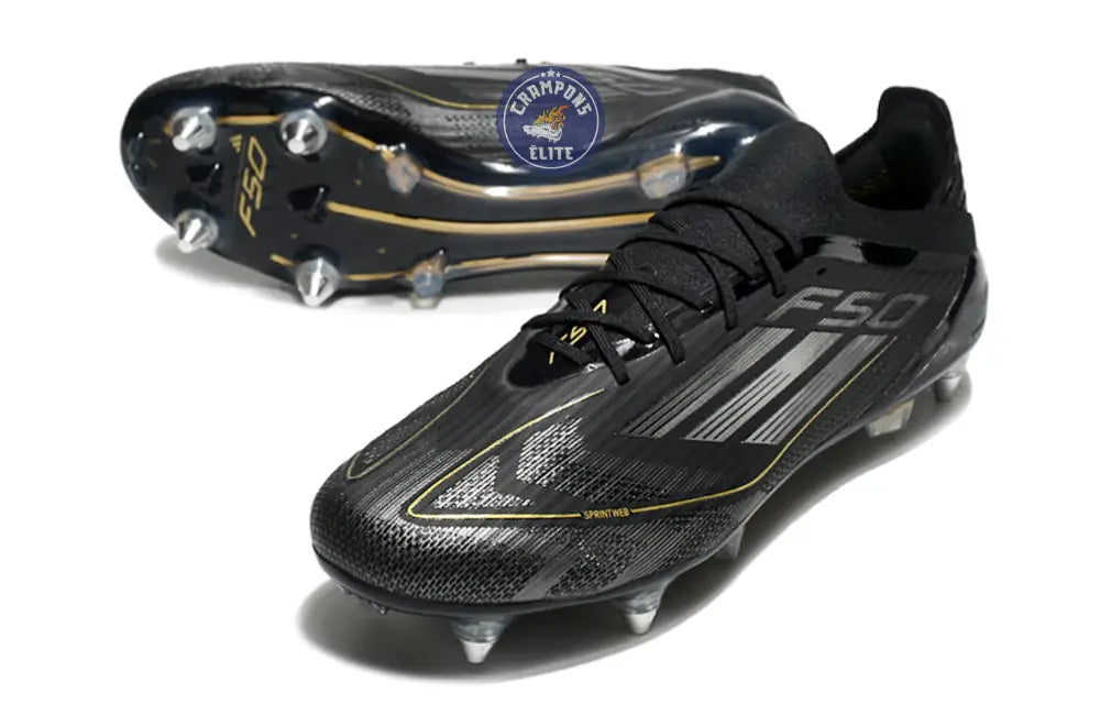 F50 Elite SG Dark Spark - Noir/Argenté/Doré