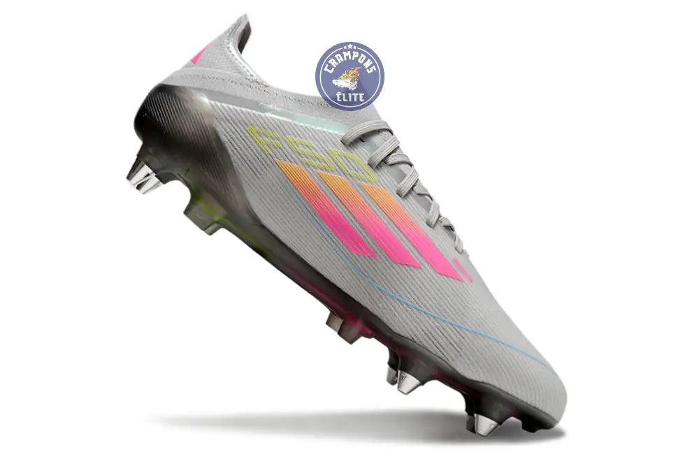 F50 Elite SG - Gris/Vert/Jaune/Rose