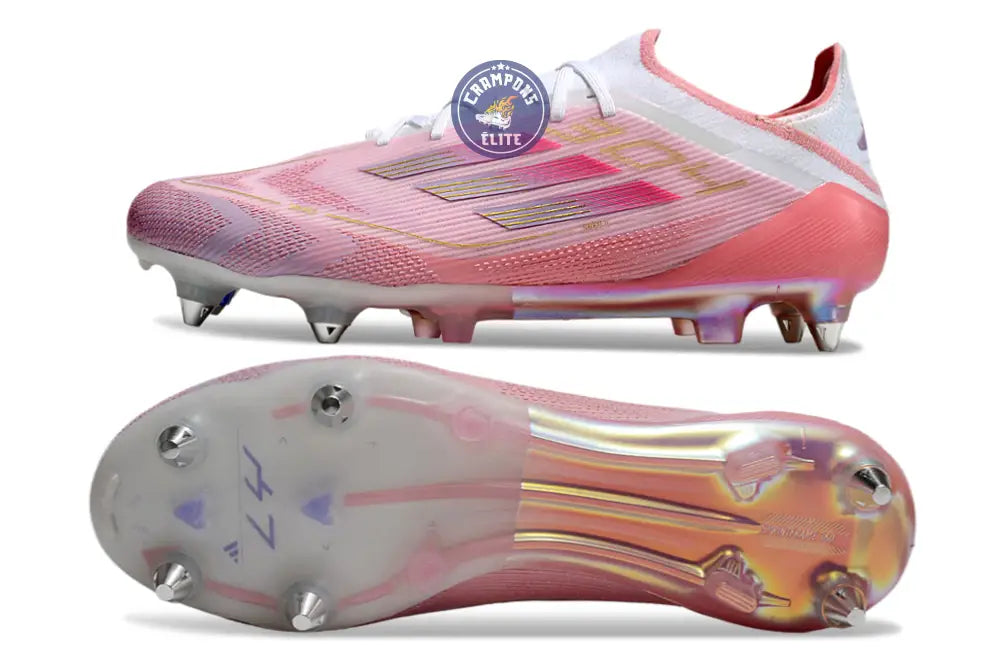 F50 Elite SG Lamine Yamal 304 - Rose clair/Purple Glow/Lite Pink ÉDITION LIMITÉE