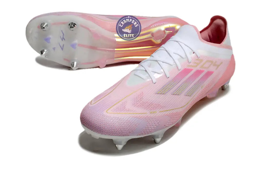 F50 Elite SG Lamine Yamal 304 - Rose clair/Purple Glow/Lite Pink ÉDITION LIMITÉE