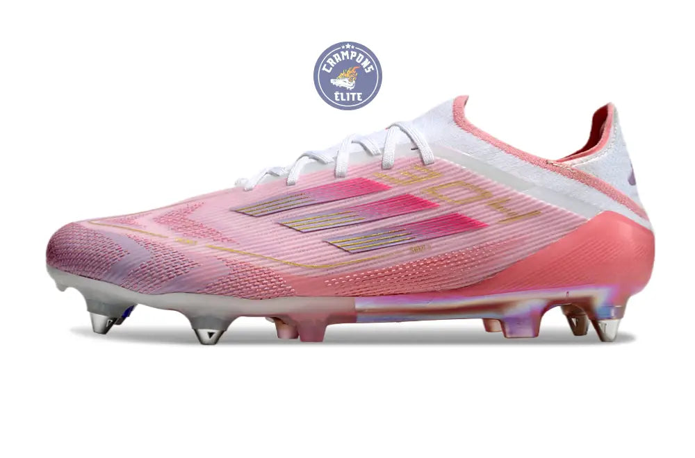 F50 Elite SG Lamine Yamal 304 - Rose clair/Purple Glow/Lite Pink ÉDITION LIMITÉE