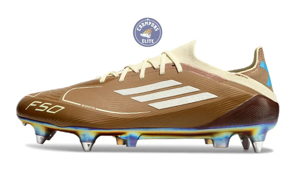F50 Elite SG - Marron/Bleu/Beige