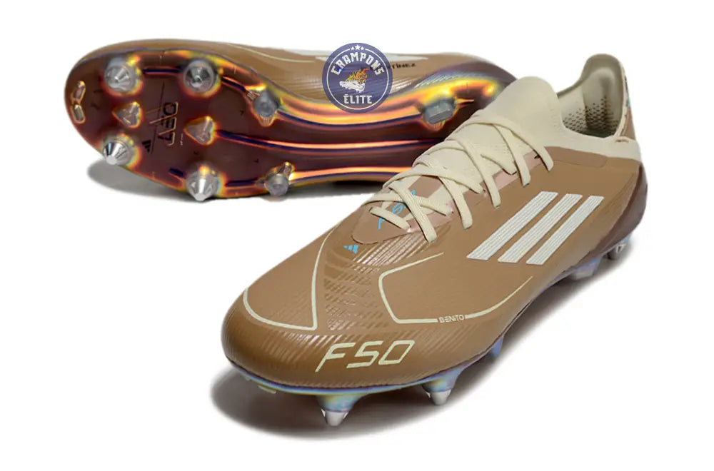 F50 Elite SG - Marron/Bleu/Beige