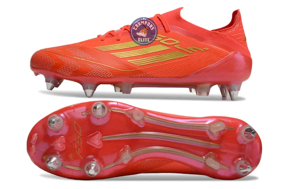 F50 Elite SG Mo Salah - Rouge/Or