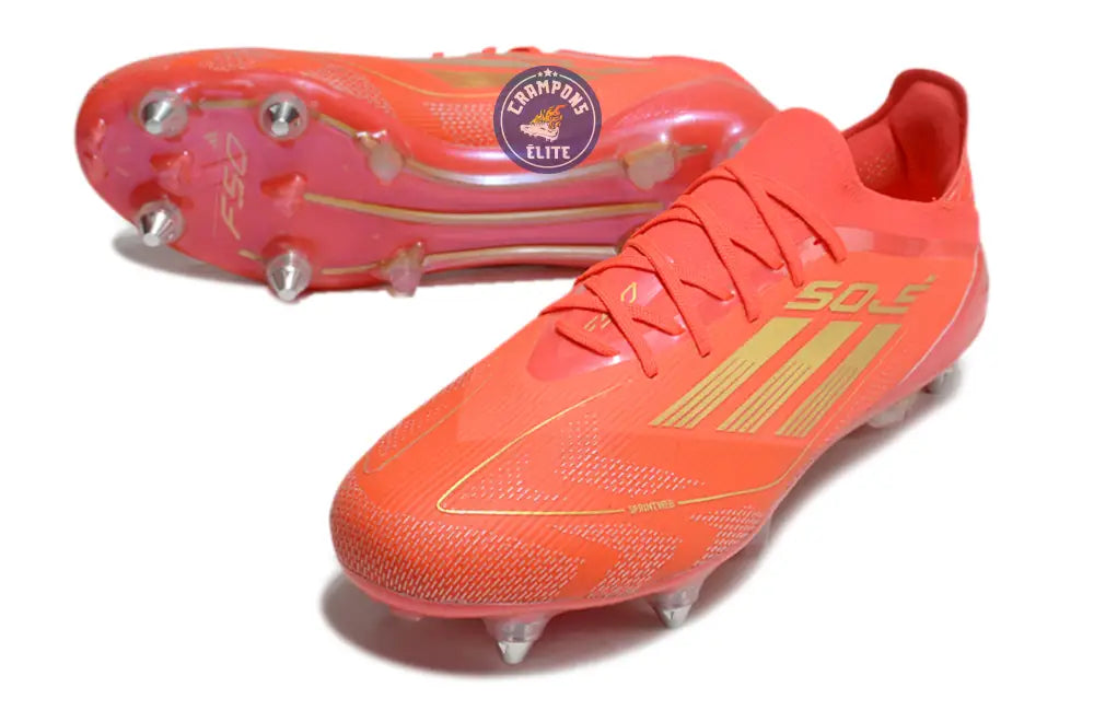 F50 Elite SG Mo Salah - Rouge/Or