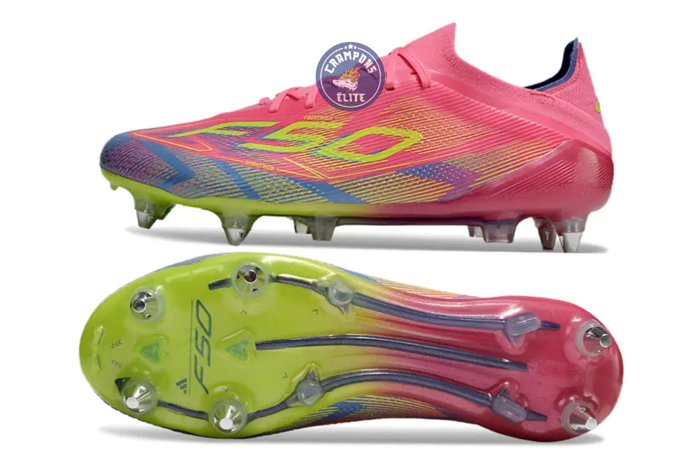 Image of F50 Elite SG Mystic Victory - Lucid Pink/Lucid Lemon/Blue Fusion
