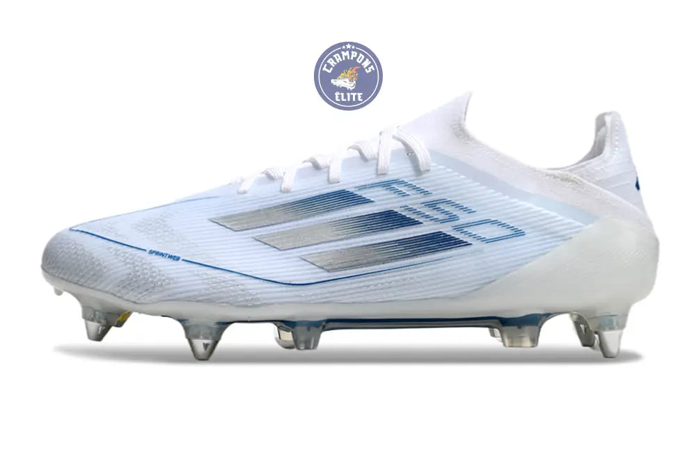 F50 Elite SG Polar Victory - Blanc/Argenté/Bleu