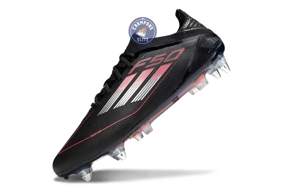 F50 Elite SG Stealth Victory - Noir/Argenté/Lucid Red