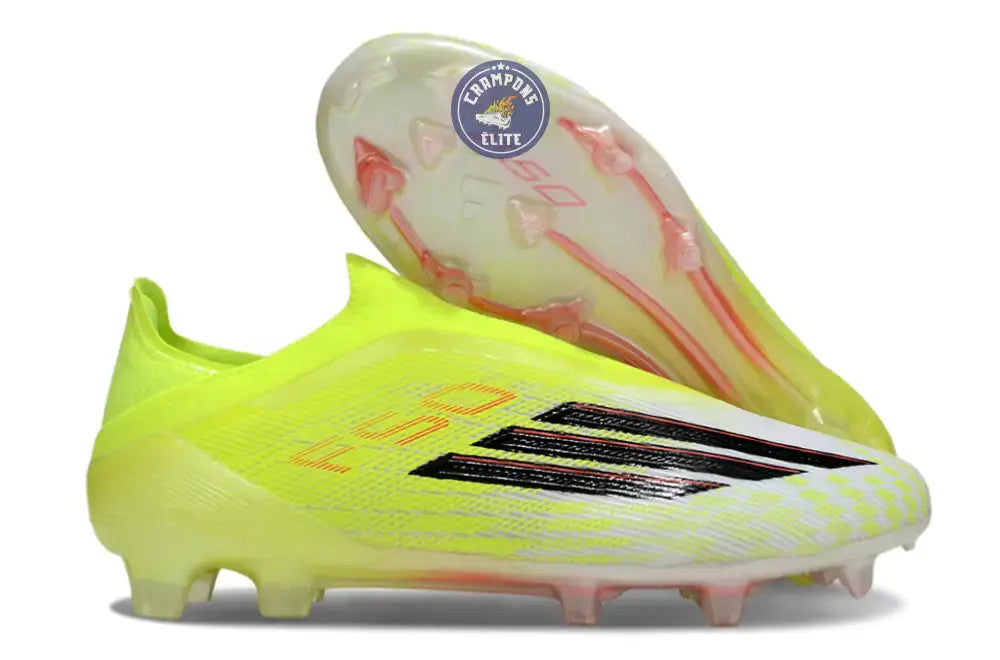F50 LACELESS ELITE FG BORN FOR GOALS - JAUNE/NOIR/LUCID RED
