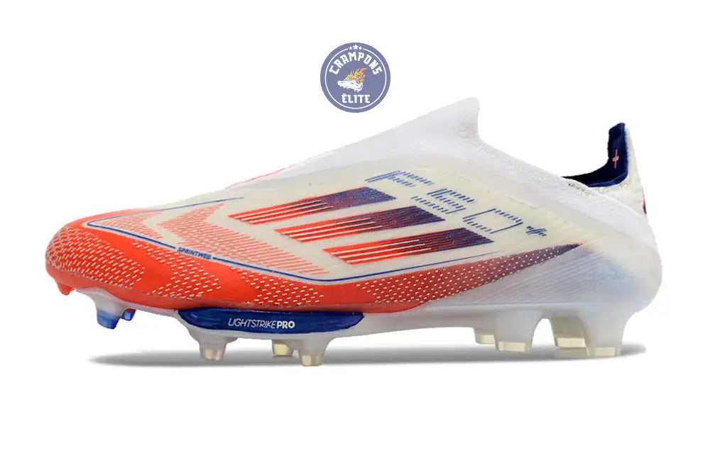 Image of F50 + Laceless FG Advancement - Blanc/Rouge/Bleu