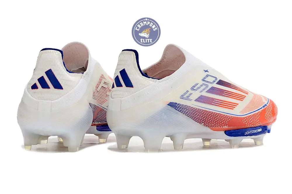 F50 + Laceless FG Advancement - Blanc/Rouge/Bleu