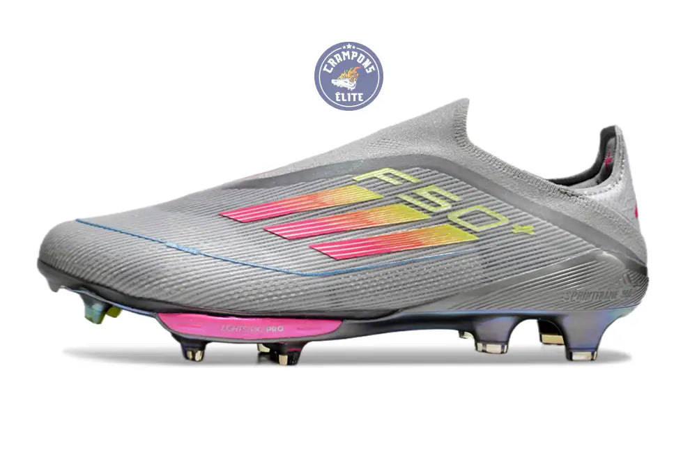 F50 + Laceless FG Concept Gris/Rose/Jaune