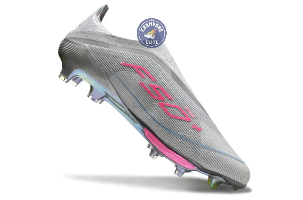 F50 + Laceless FG Concept Gris/Rose/Jaune