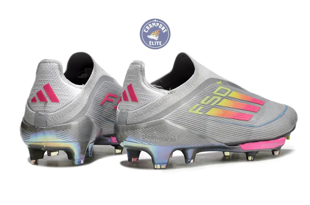 F50 + Laceless FG Concept Gris/Rose/Jaune