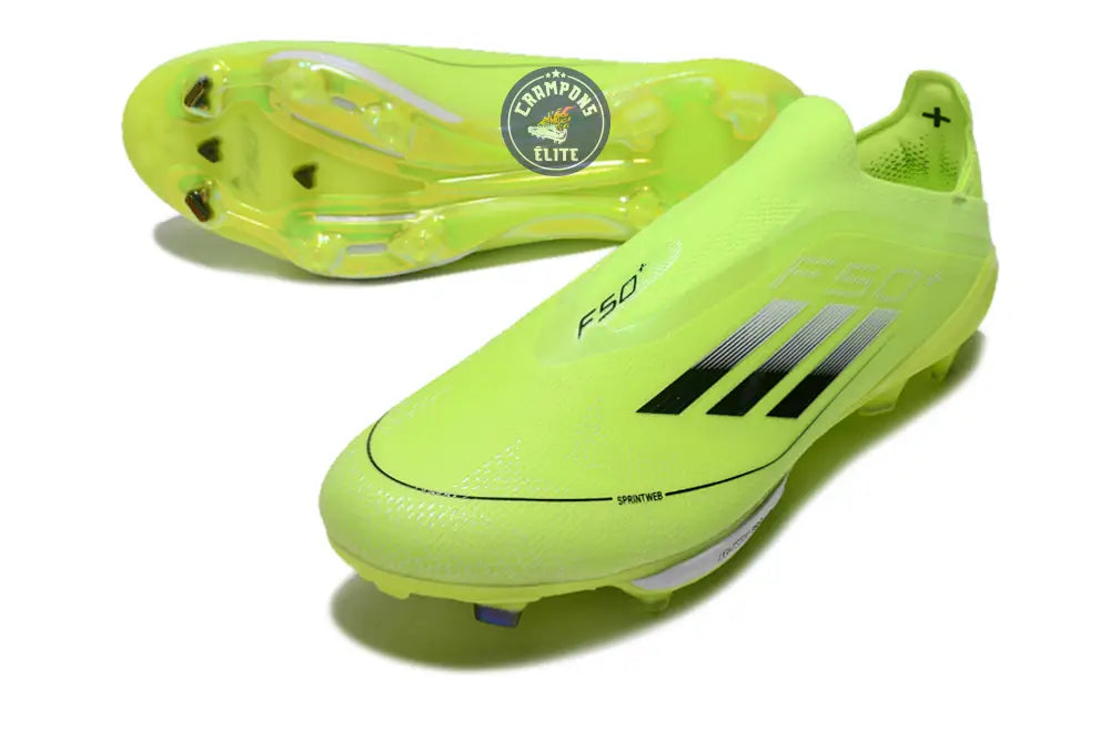 F50 + Laceless FG Concept Jaune Fluo