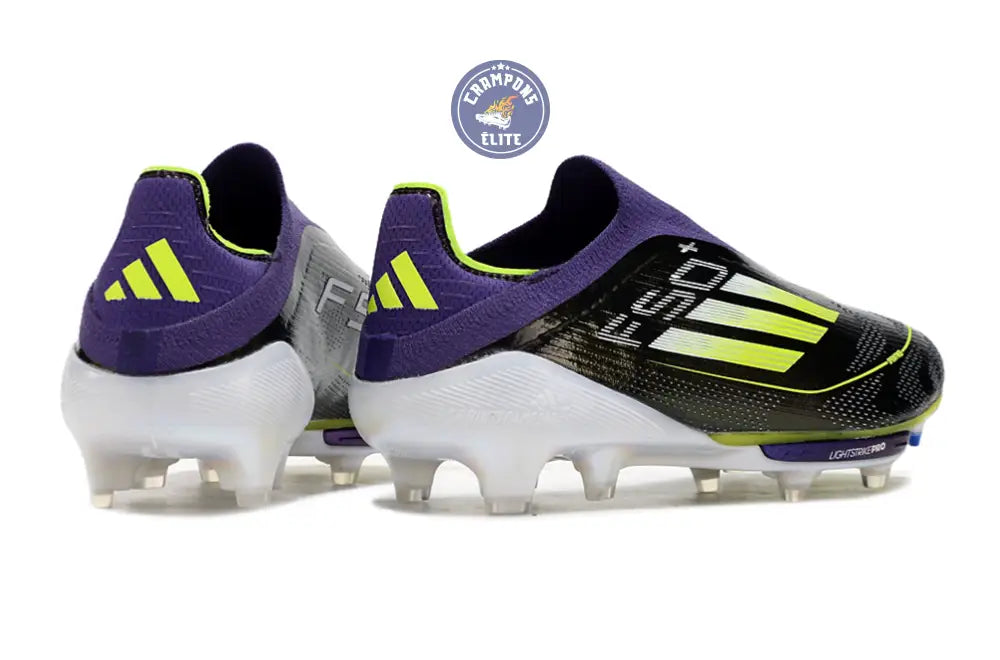 F50 + Laceless FG Fast Reborn - Violet/Blanc/Lucid Lemon ÉDITION LIMITÉE