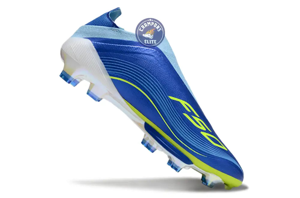 F50 + Laceless FG Messi - Bleu/Jaune