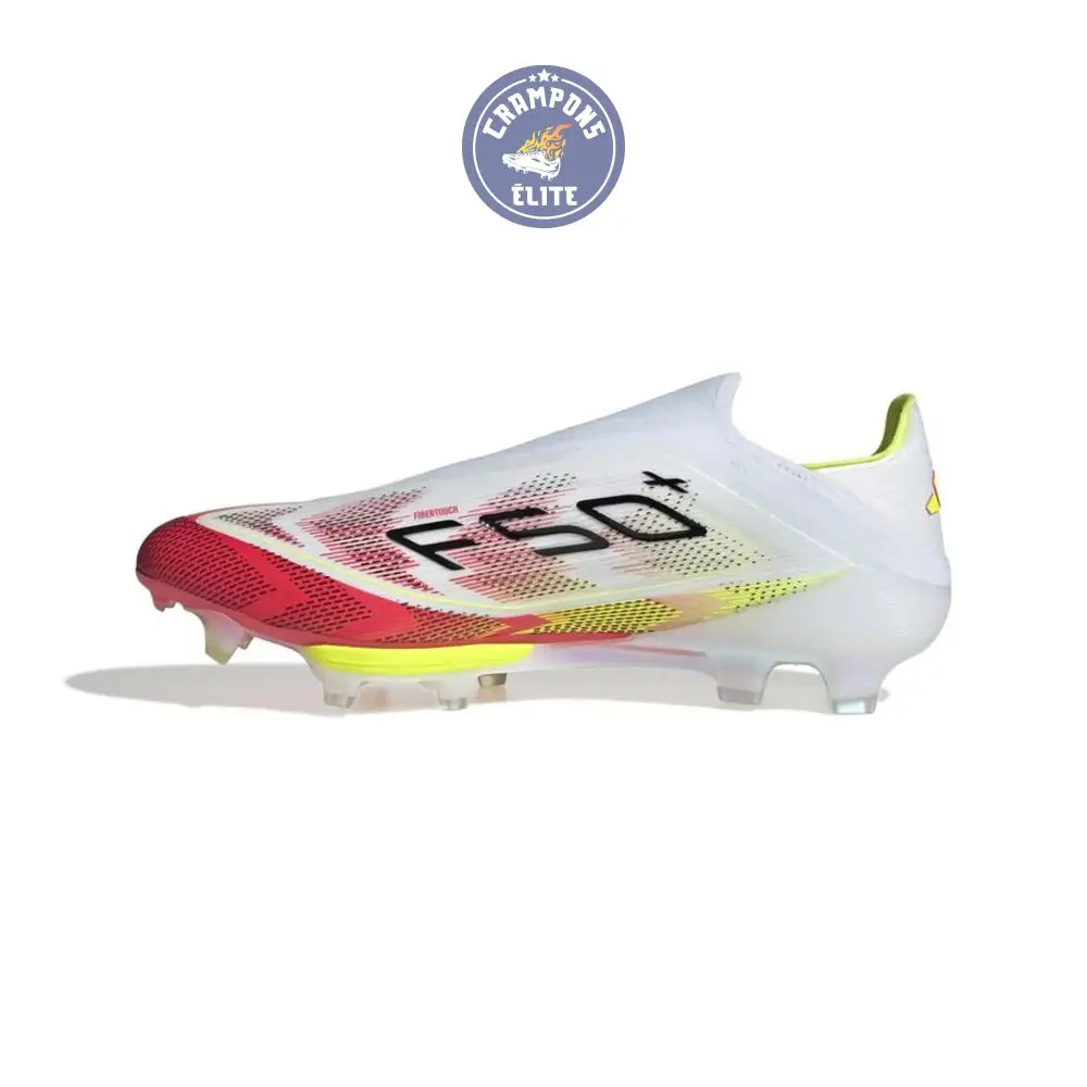 F50 + Laceless FG Pure Victory - Blanc/Noir/Jaune
