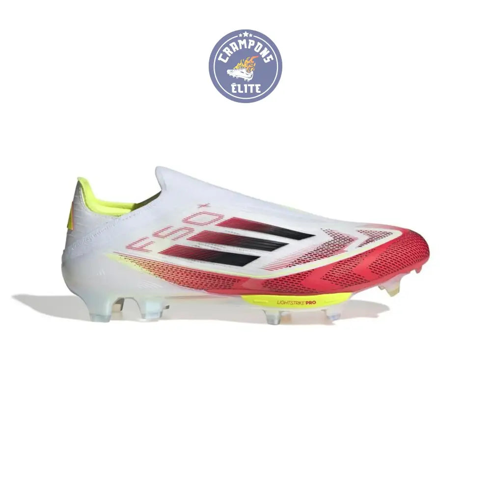 F50 + Laceless FG Pure Victory - Blanc/Noir/Jaune