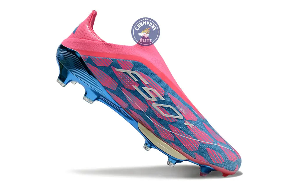 F50 + Laceless FG Reemergence - Bleu/Blanc/Rose