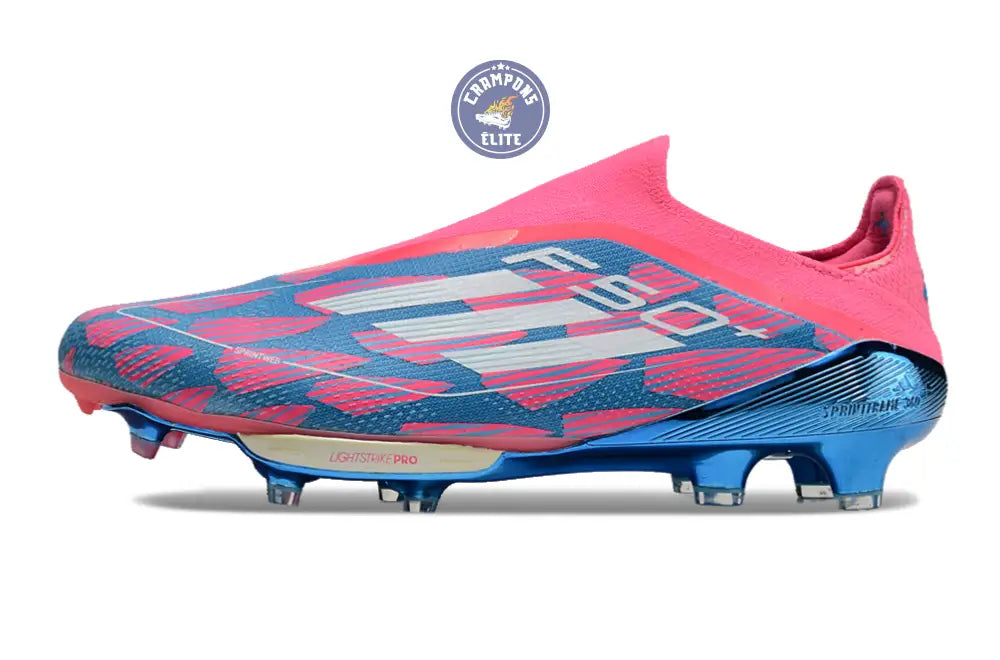 F50 + Laceless FG Reemergence - Bleu/Blanc/Rose