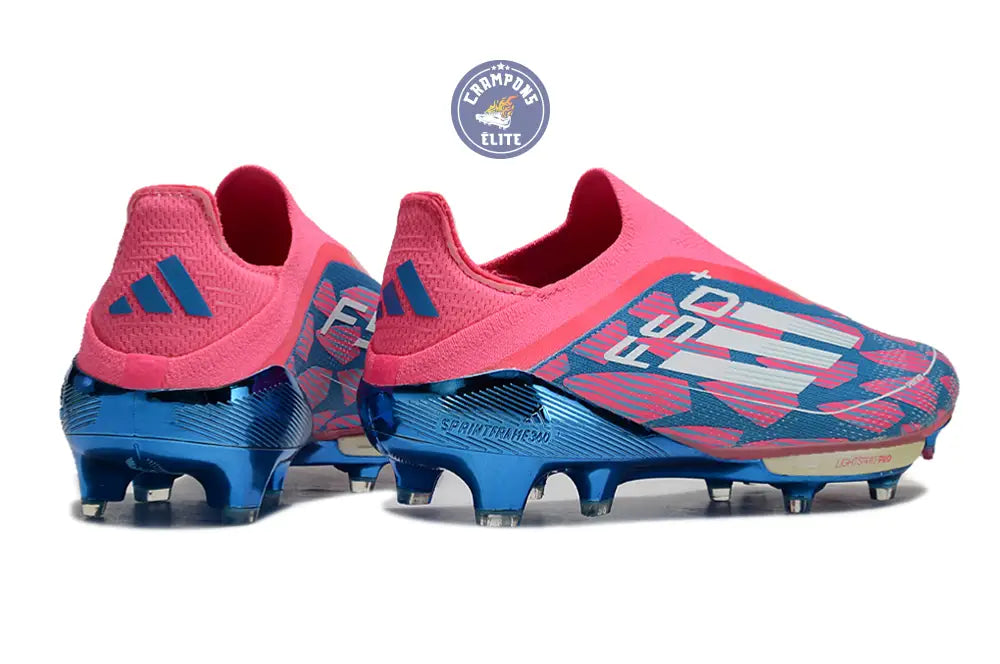 F50 + Laceless FG Reemergence - Bleu/Blanc/Rose