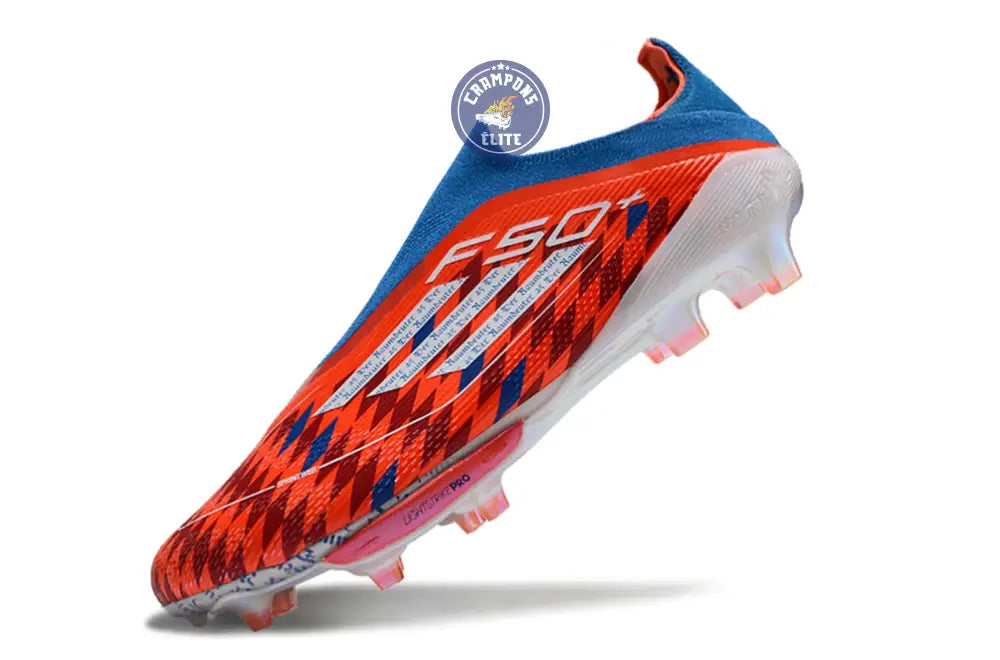 F50 + Laceless FG Thomas Müller Raumdeuter - Rouge/Blanc/Bleu ÉDITION LIMITÉE