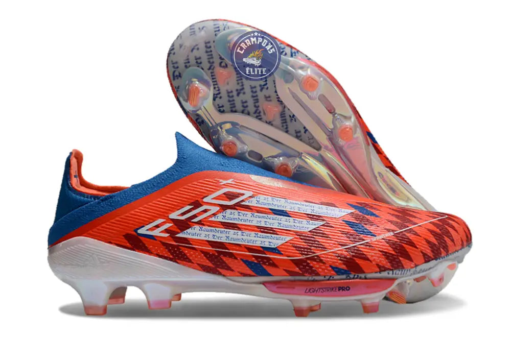 F50 + Laceless FG Thomas Müller Raumdeuter - Rouge/Blanc/Bleu ÉDITION LIMITÉE