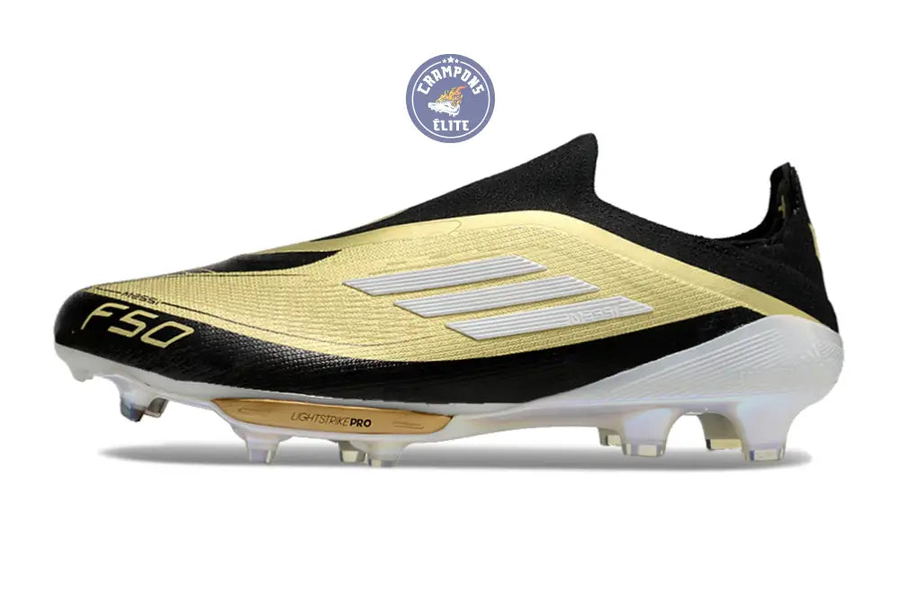 F50 + Laceless FG Triunfo Dorado - Doré/Blanc/Noir