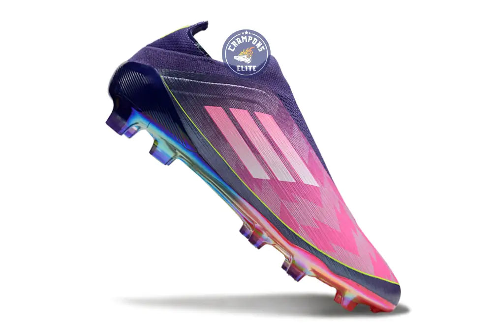 F50 Laceless Lamine Yamal 2 - Violet/Rose/Jaune Fluo