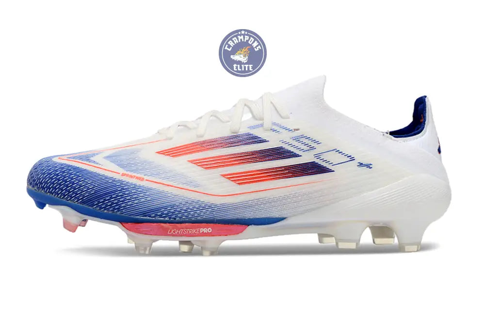 F50 + Lacets FG Advancement - Blanc/Rouge/Bleu