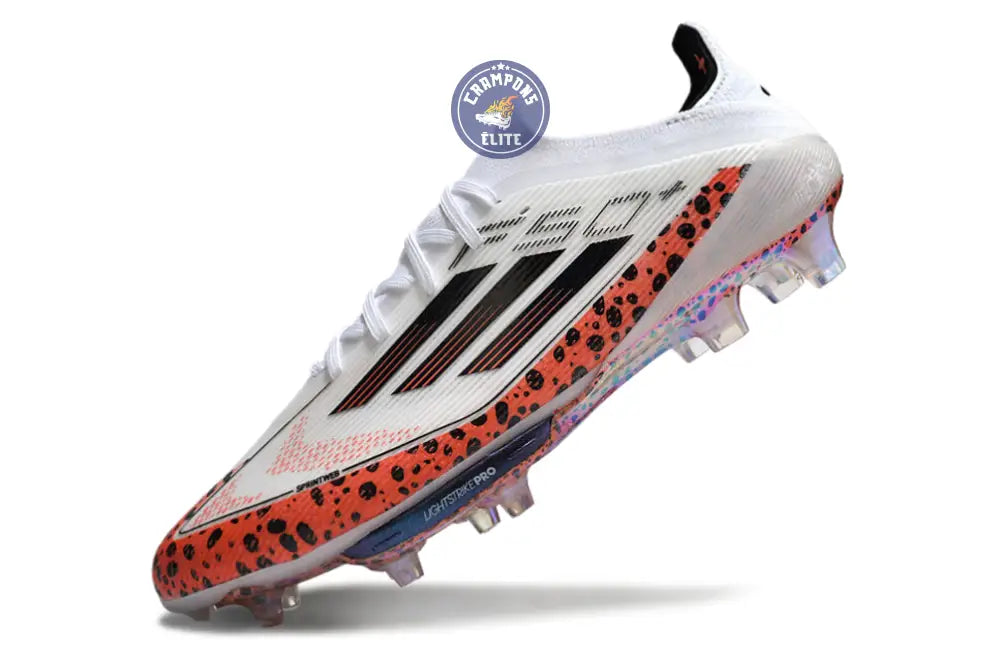 F50 + Lacets FG - Blanc/Rouge/Noir