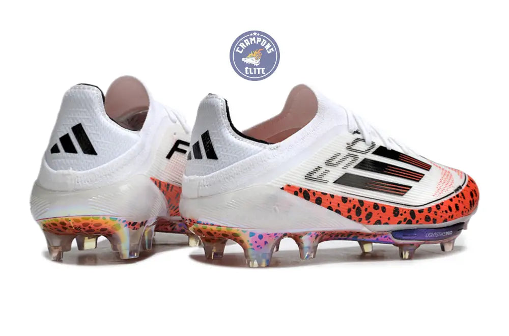F50 + Lacets FG - Blanc/Rouge/Noir