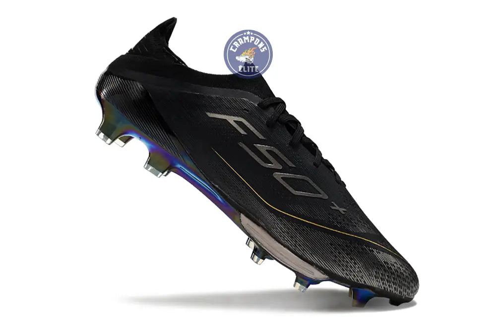 F50 + Lacets FG Dark Spark - Noir/Argenté/Doré