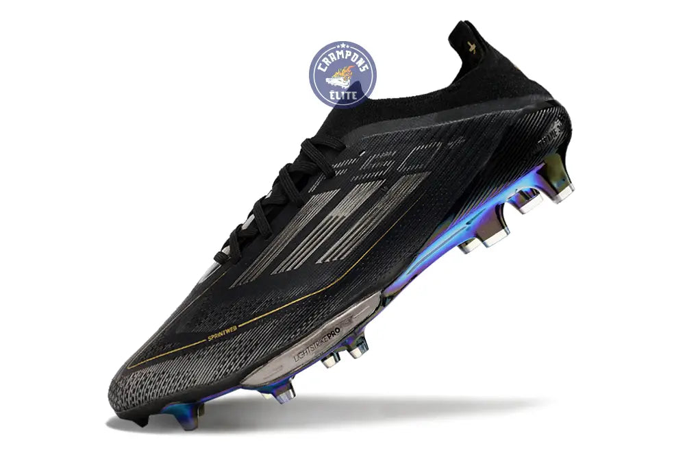 F50 + Lacets FG Dark Spark - Noir/Argenté/Doré