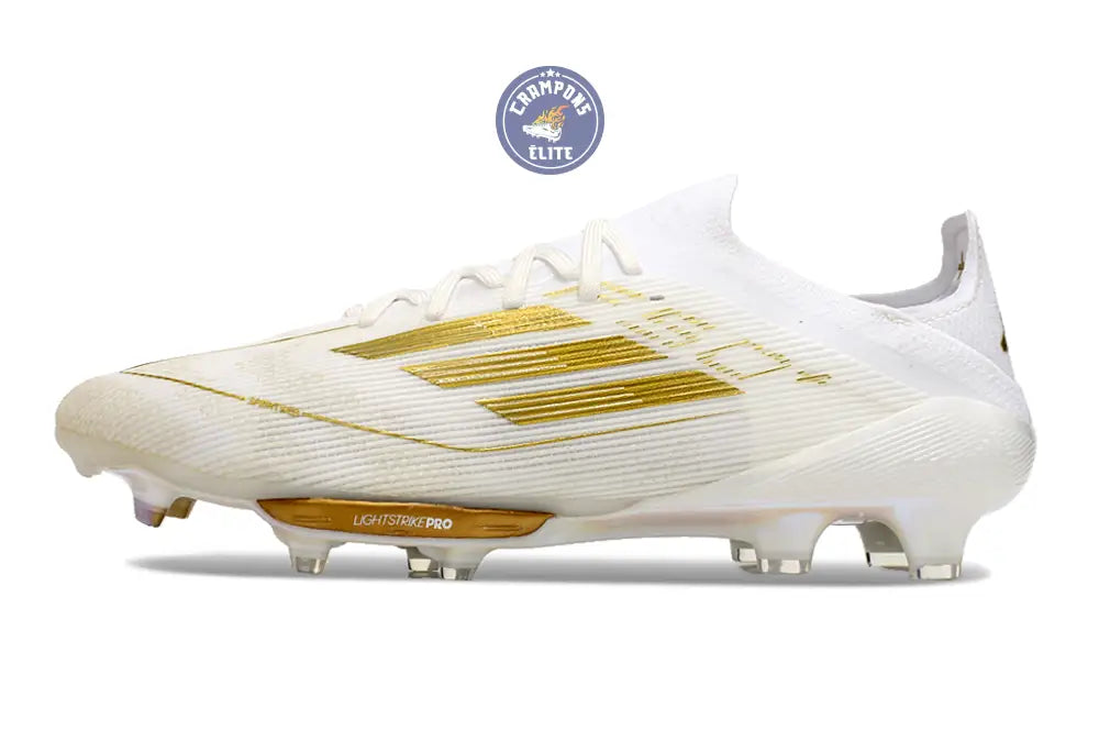 F50 + Lacets FG Day Spark - Blanc/Doré/Blanc