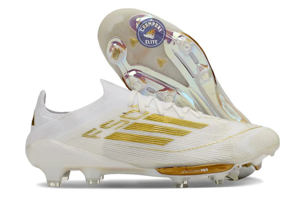 F50 + Lacets FG Day Spark - Blanc/Doré/Blanc
