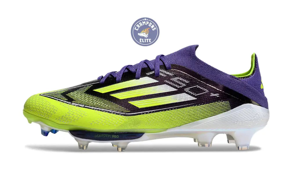 F50 + Lacets FG Fast Reborn - Violet/Blanc/Vert ÉDITION LIMITÉE