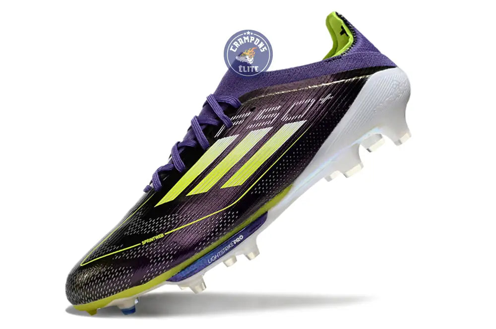 F50 + Lacets FG Fast Reborn - Violet/Blanc/Vert ÉDITION LIMITÉE
