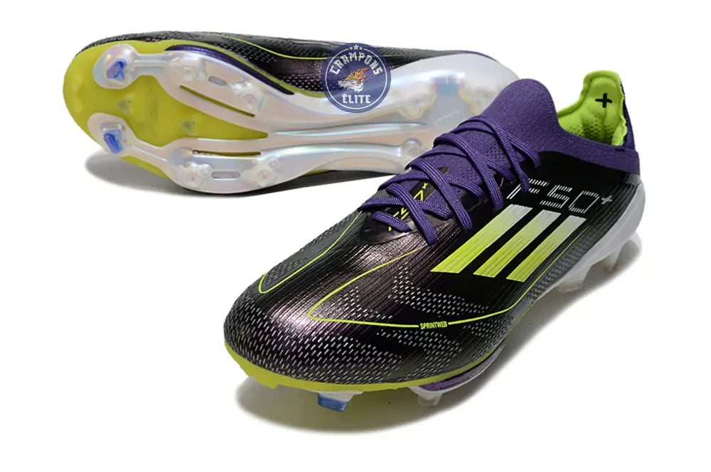 F50 + Lacets FG Fast Reborn - Violet/Blanc/Vert ÉDITION LIMITÉE