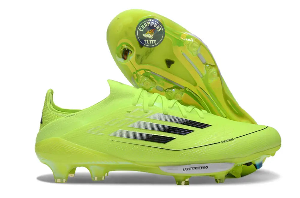 F50 + Lacets FG - Jaune Fluo/Noir
