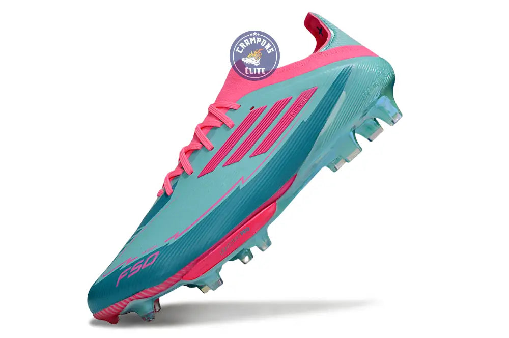 Image of F50 + Lacets FG La Vida Tropical - Turquoise/Rose/Turquoise